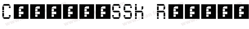 CelestiSSK Regular字体转换